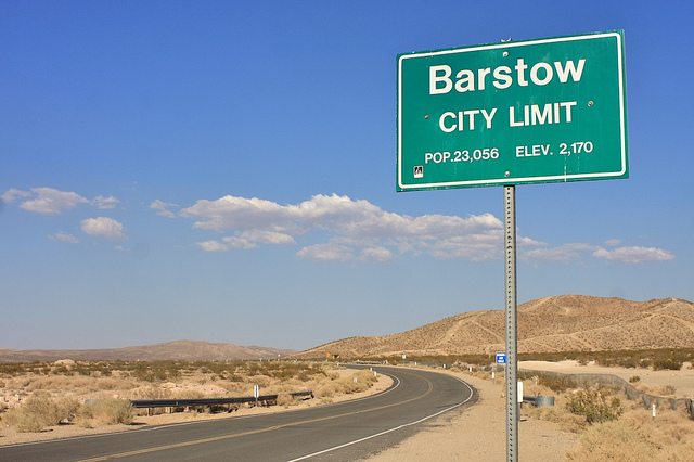 Barstow In San Bernardino County California